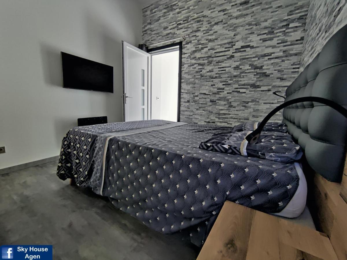 Sky House Agen Logement détente avec Spa Jacuzzi Sauna Hammam Exterior foto